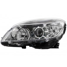 Mercedes C-Class 2007-2009 Halogen Head Lamp Unit Passenger Side